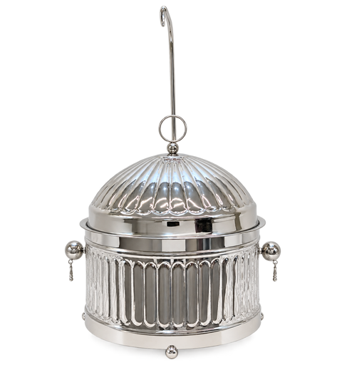 Striped Chafing Dish