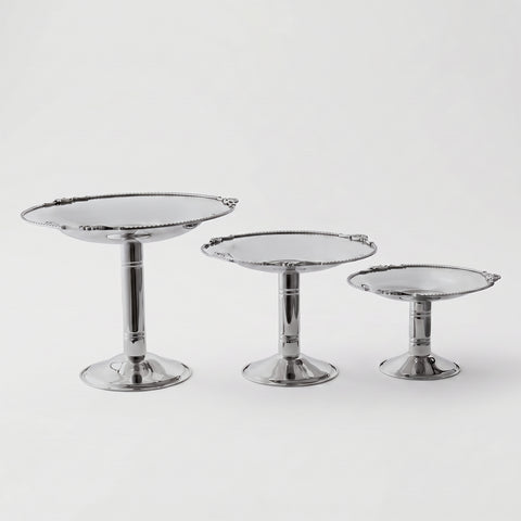 Trio-Dessert Stand Rounded Set - 3 Heights
