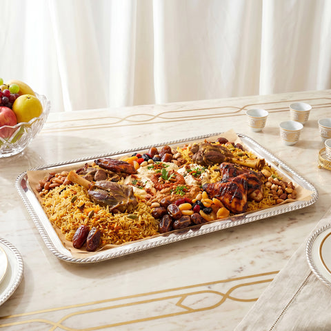 Kordelrand Rectangular Serving Dish