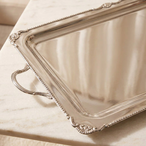Royal Rectangular Serving Tray with Handles