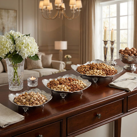 Trio-engraved Chocolate & Nuts Set