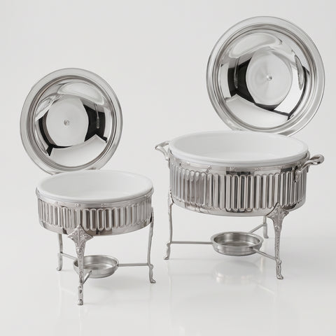English Rounded Chafing Dish