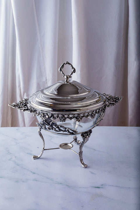 Classic chafing dish for soup - سخان شوربة كلاسيك