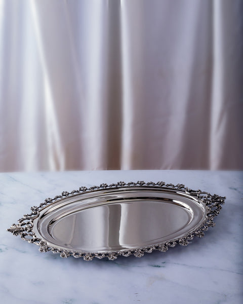 Classic oval serving dish - سرفيس بيضاوي كلاسيك