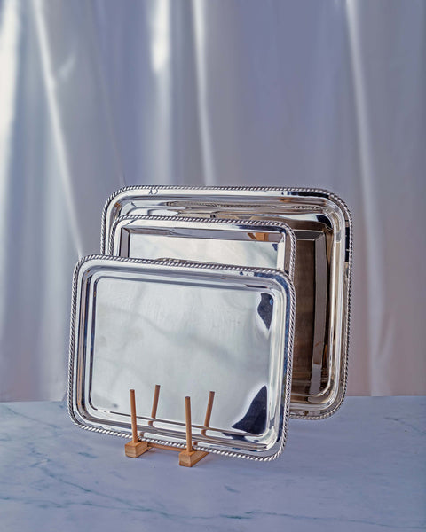 Kordelrand rectangular serving dish  - سرفيس كوردلراند مستطيل