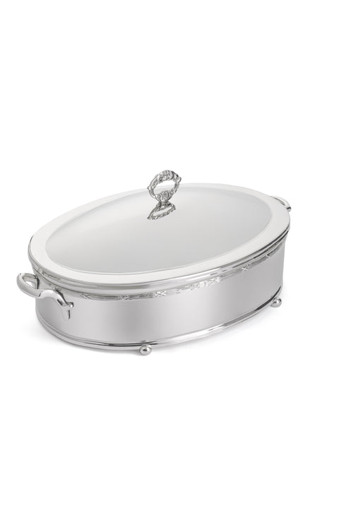 Ruban-croise oval casserole   -  طاجن ريبون كروازيه بيضاوي