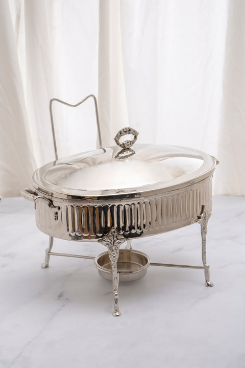 English Oval Chafing dish -  سخان إنجليزي بيضاوي
