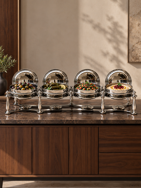 Four Dish Chafing Dish