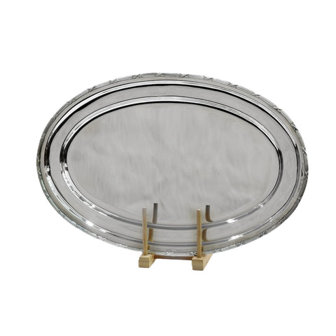 Ruban-croise oval serving dish - سرفيس ريبون كروازيه بيضاوي