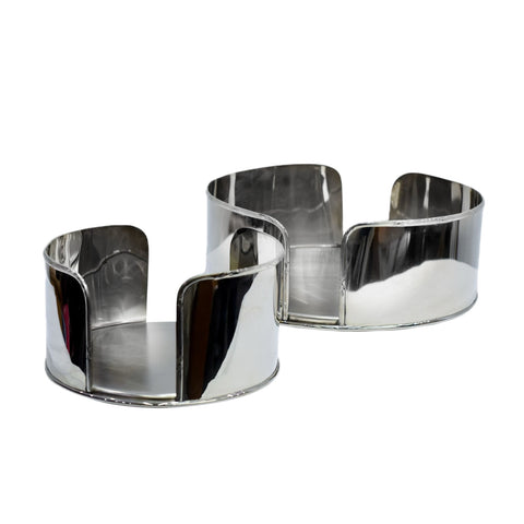Ruban-croise plate holder set  - طقم حامل أطباق ريبون كروازيه