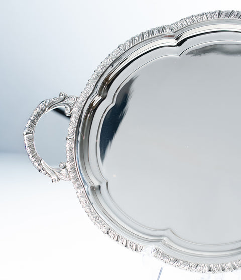 Luxe Oval serving tray - صينية لوكس بيضاوي