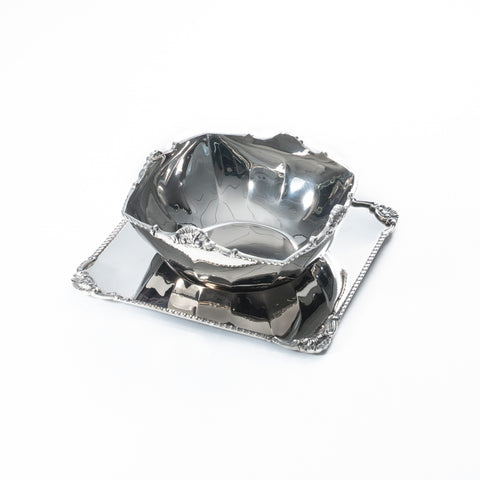 Royal squared bowl set - طقم  رويال مربع  بولة/طبق