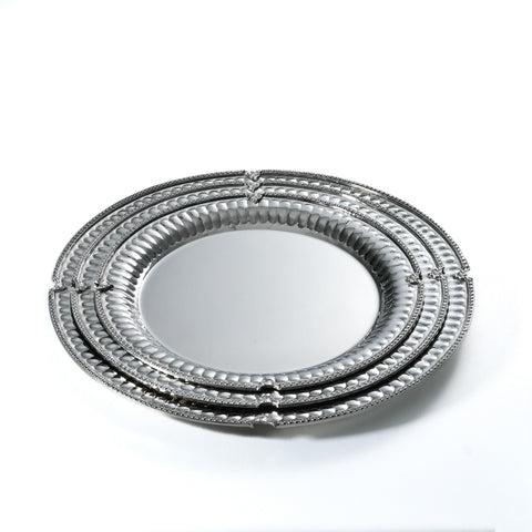 English pearls rounded serving dish - سرفيس بيرل إنجليزي دائري
