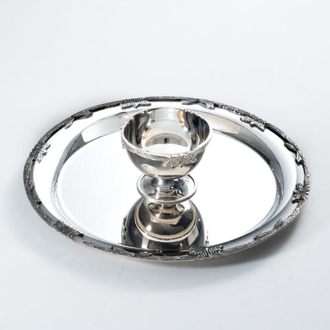 Elegance serving dish with saucier - سرفيس إليجانس  بالصوصيرة