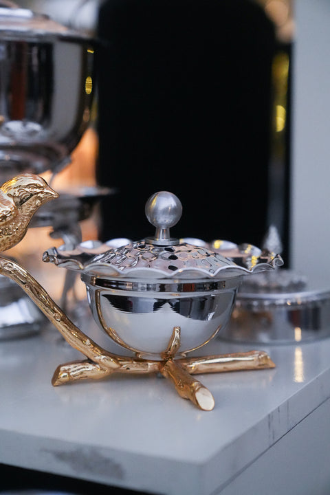 Gold Bird Censer  - مبخرة عصفورة دهبي